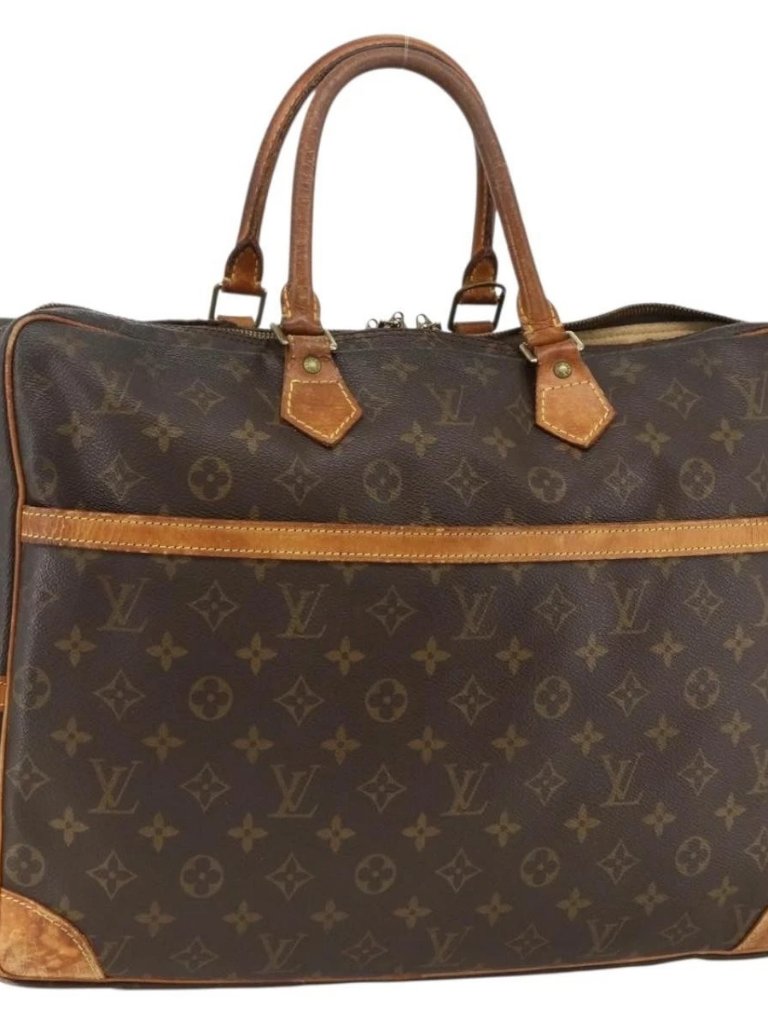 Louis Vuitton Porte Documents Voyage 2 Compartments Briefcase M53362 Auth Ka2986